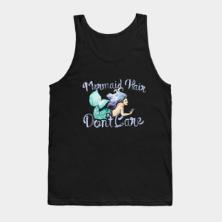 Mermaid Hair Don't Care Tank Top